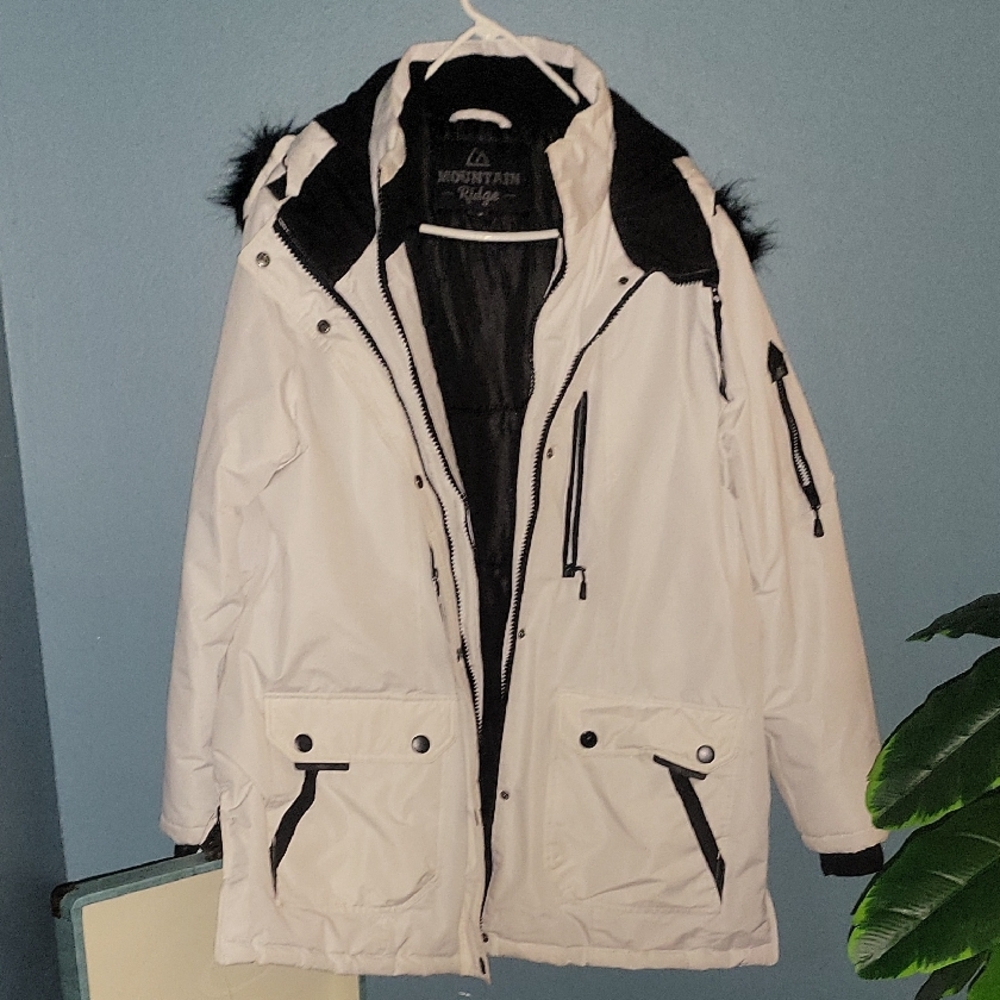 White and Black Women's Jacket